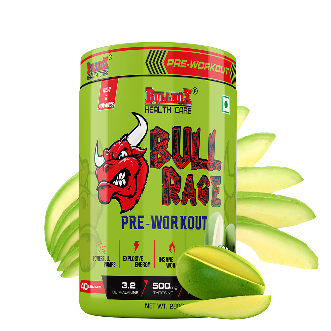 BULLNOX BULL RAGE PRE WORKOUT KACHA AAM
