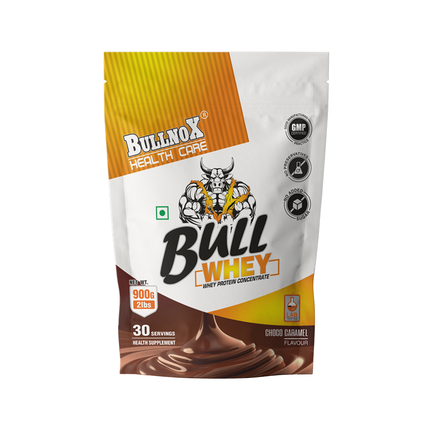 Bullnox Bull Whey Protein- 900g (2lbs)