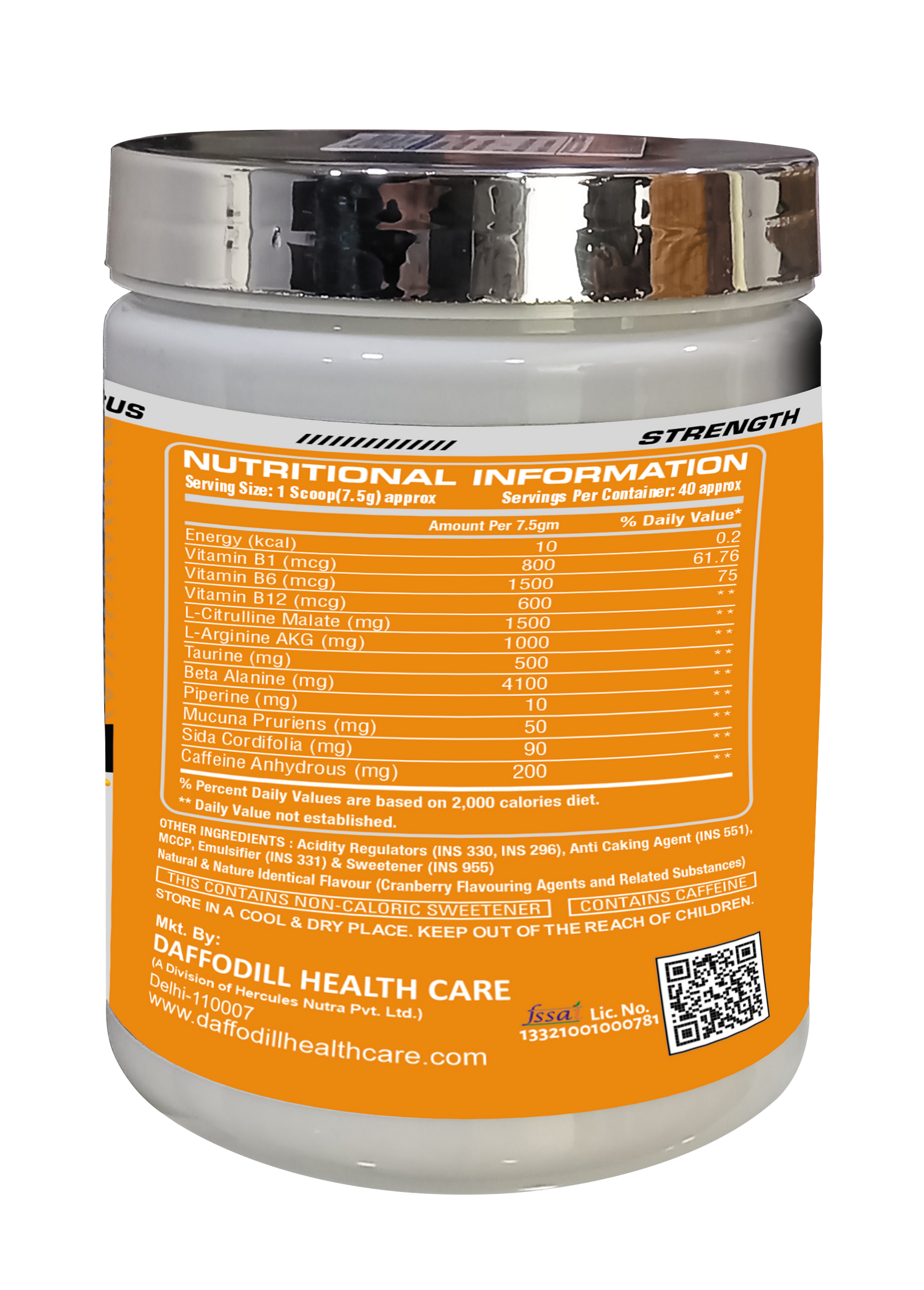 Daffodill Deca Pre Workout 40 Serving With Shaker