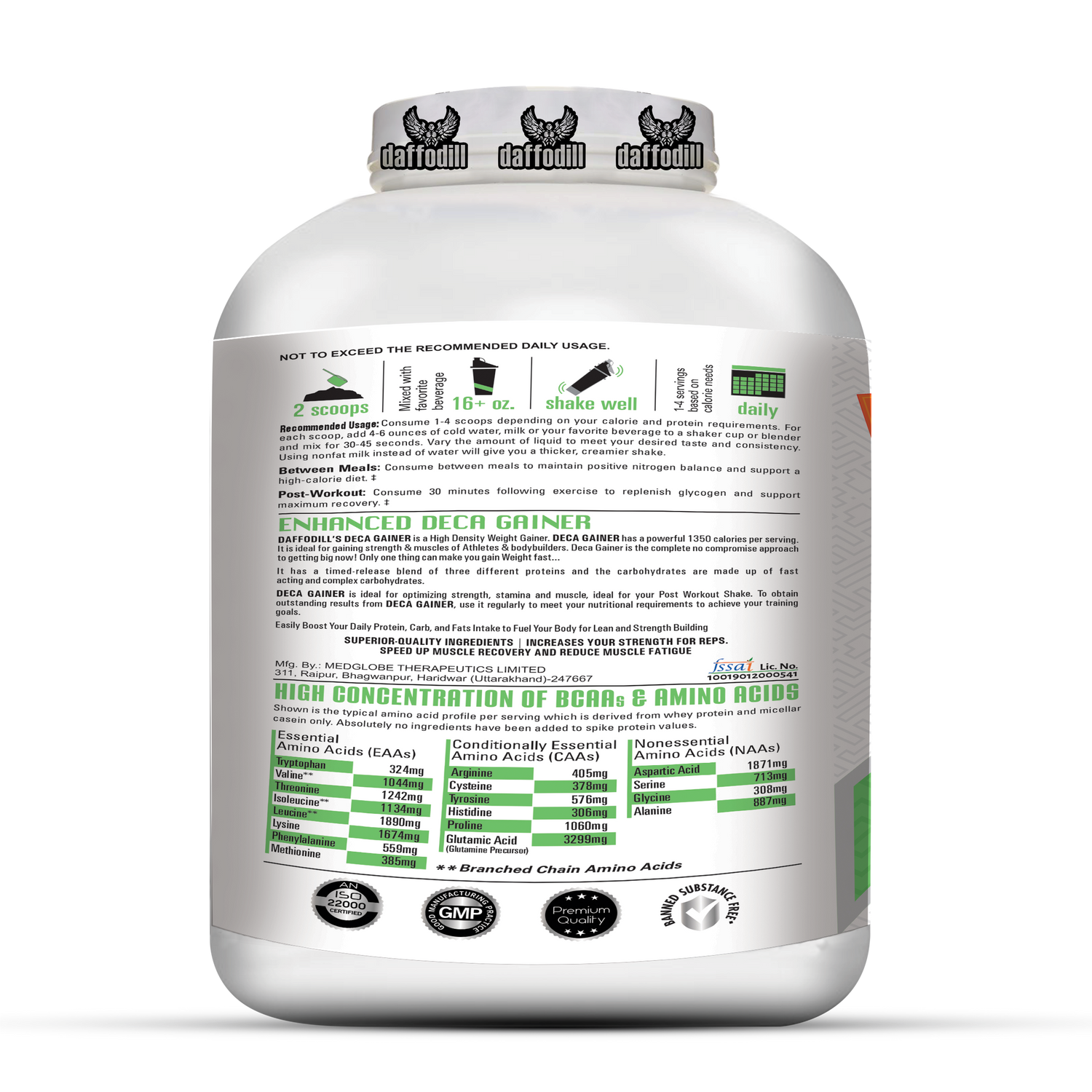 Daffodill Deca Gainer Unmatched Strength