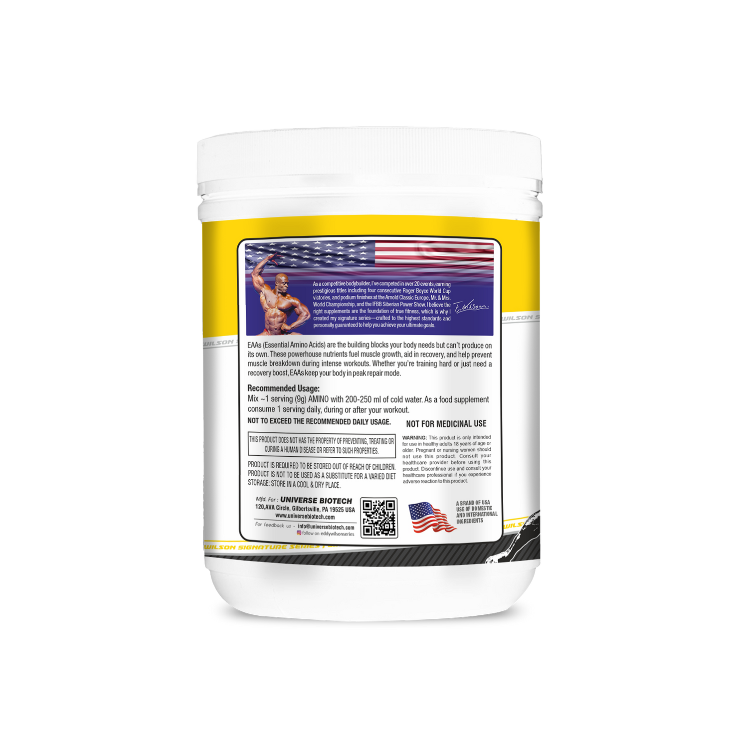 Eddy Wilson Essential Amino Signature Series 40 Servings