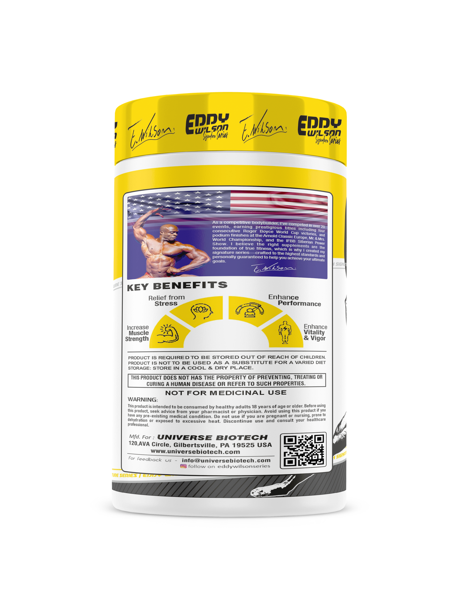 Eddy Wilson M-Test 60 Tablets (Energy, Strength , Vitality Support)