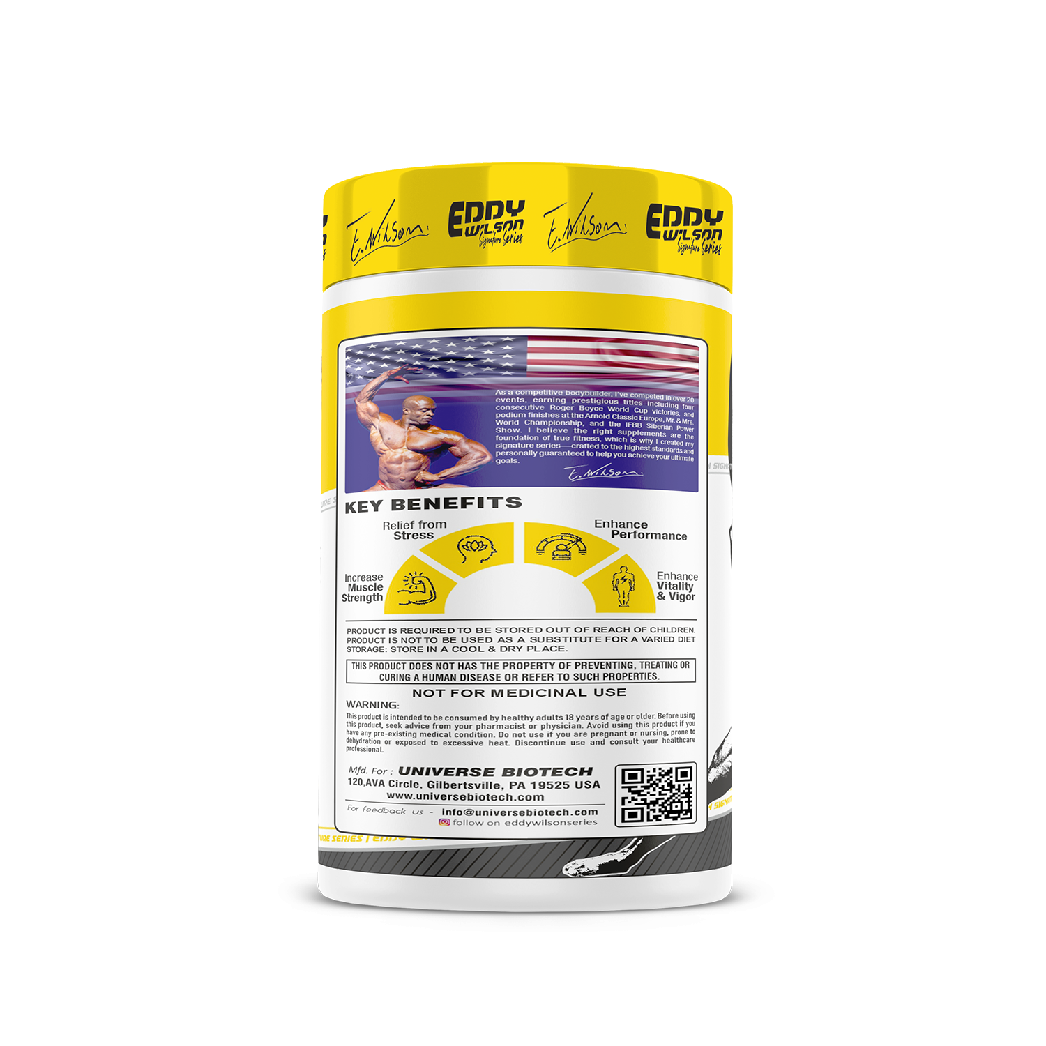 Eddy Wilson M-Test 60 Tablets (Energy, Strength , Vitality Support)