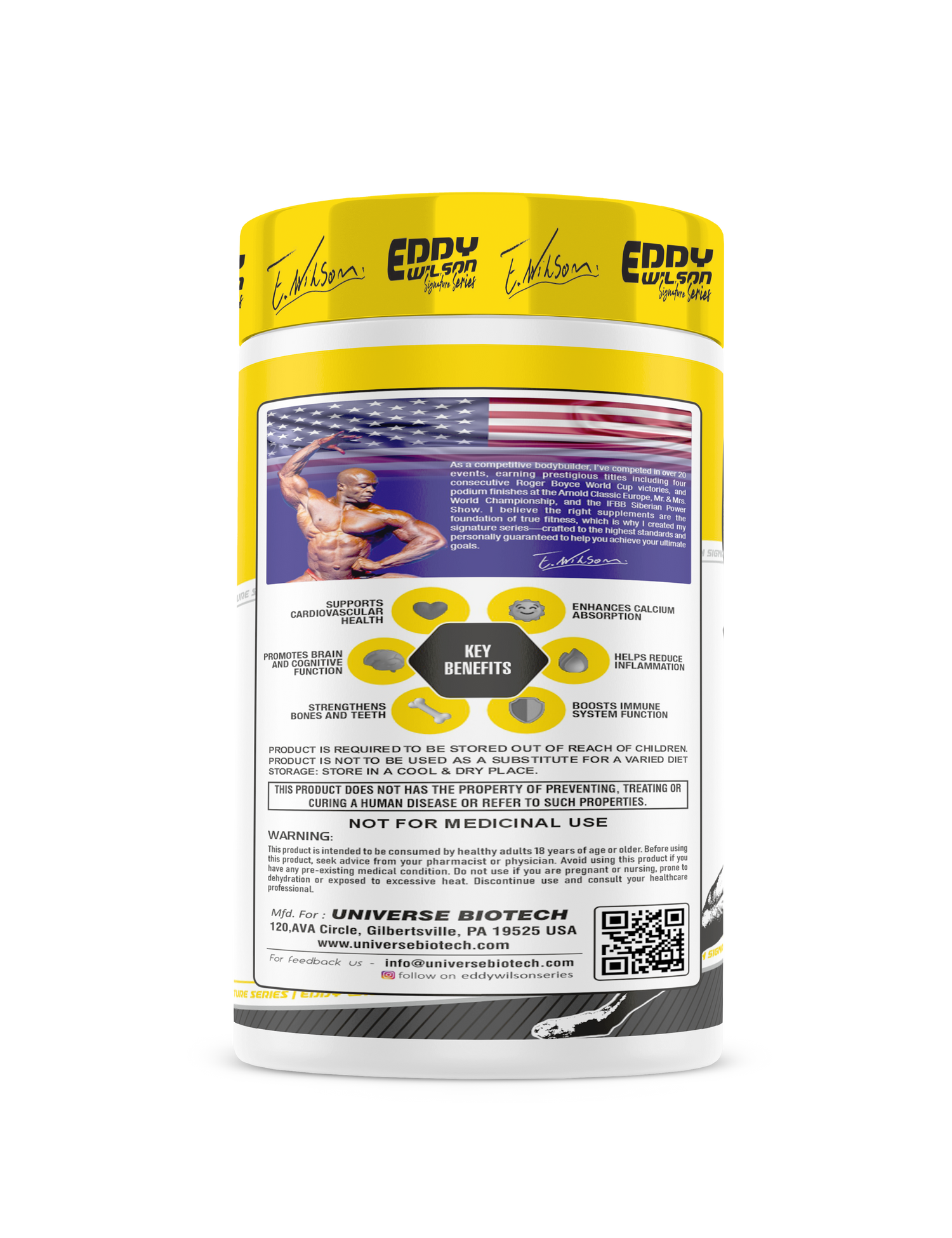 Eddy Wilson Omega-3+