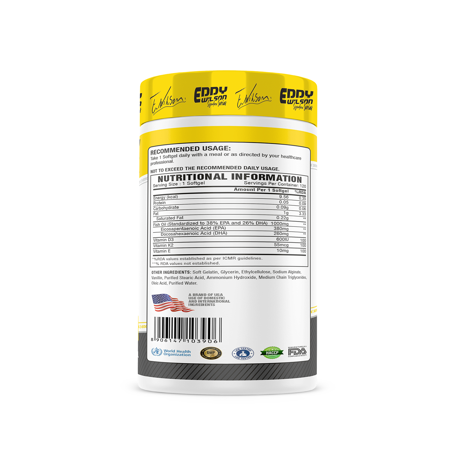 Eddy Wilson Omega-3+