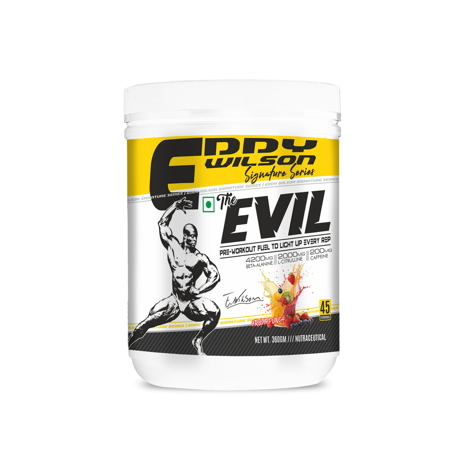 Eddy Wilson Signature Series THE EVIL – Advanced Pre-Workout (45 Servings)