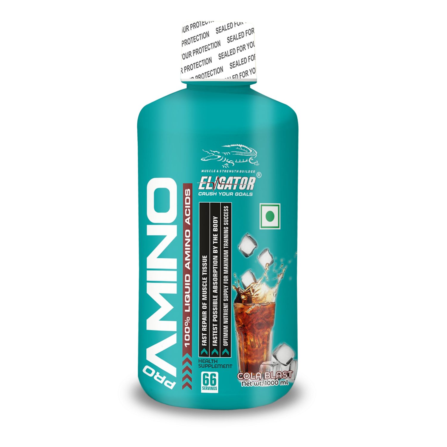 Eligator Nutrition Pro Amino Liquid 66 Servings