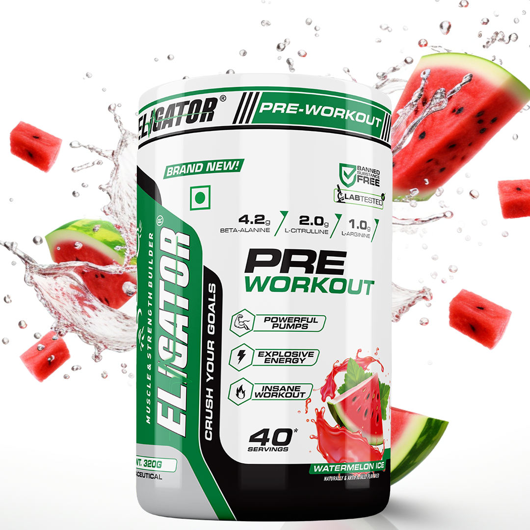 Eligator Pre Workout 40 Servings With Shaker