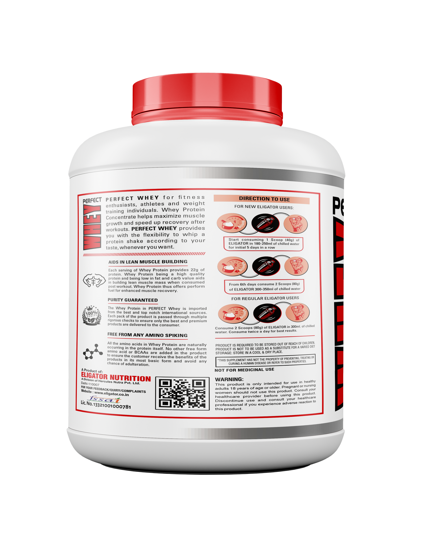 ELIGATOR NUTRITION PERFECT WHEY PROTEIN L