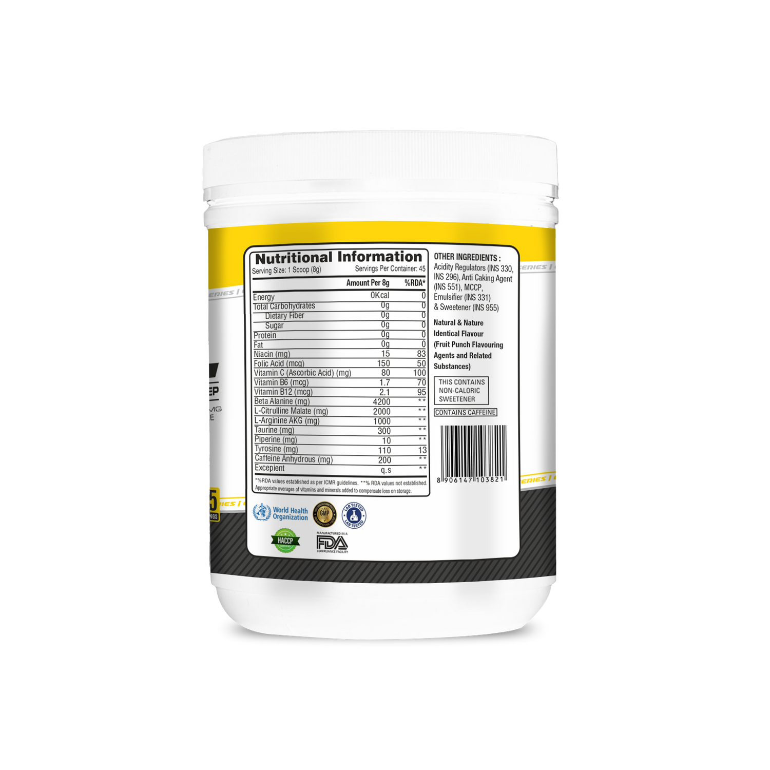 Eddy Wilson Signature Series THE EVIL – Advanced Pre-Workout (45 Servings)