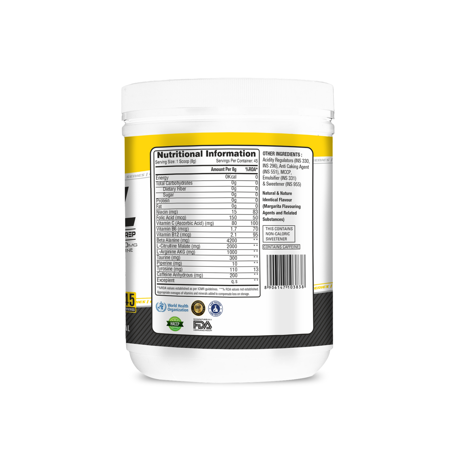 Eddy Wilson Signature Series THE EVIL – Advanced Pre-Workout (45 Servings)