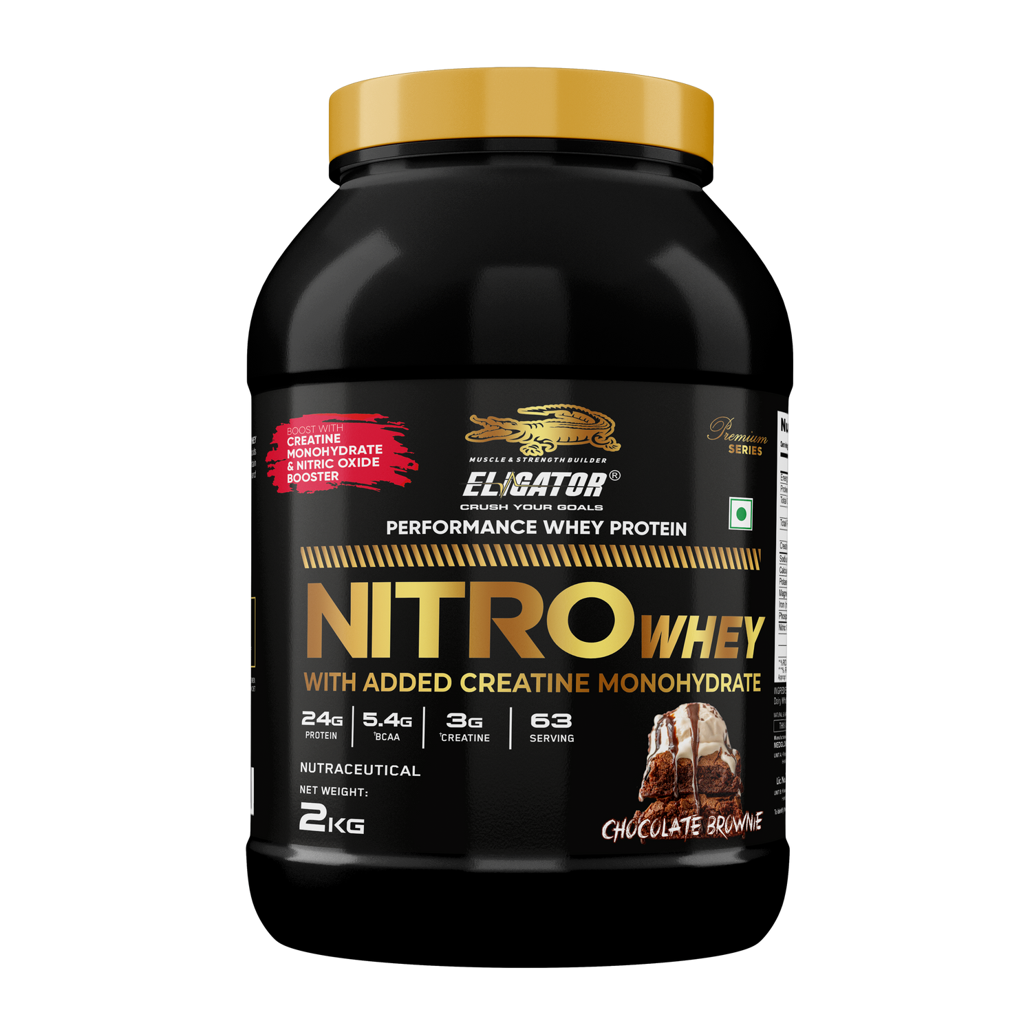 Eligator Nutrition Premium Series Nitra Whey 2 Kg