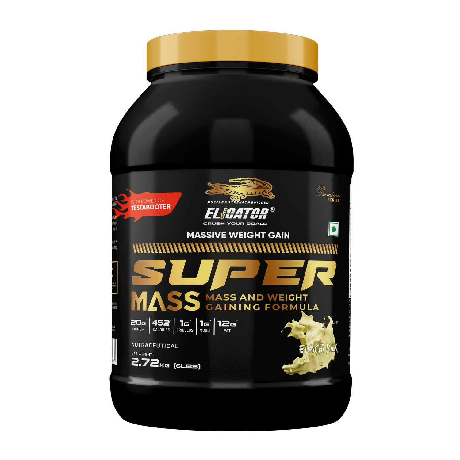 Eligator Nutrition Premium Series Super Mass Gainer