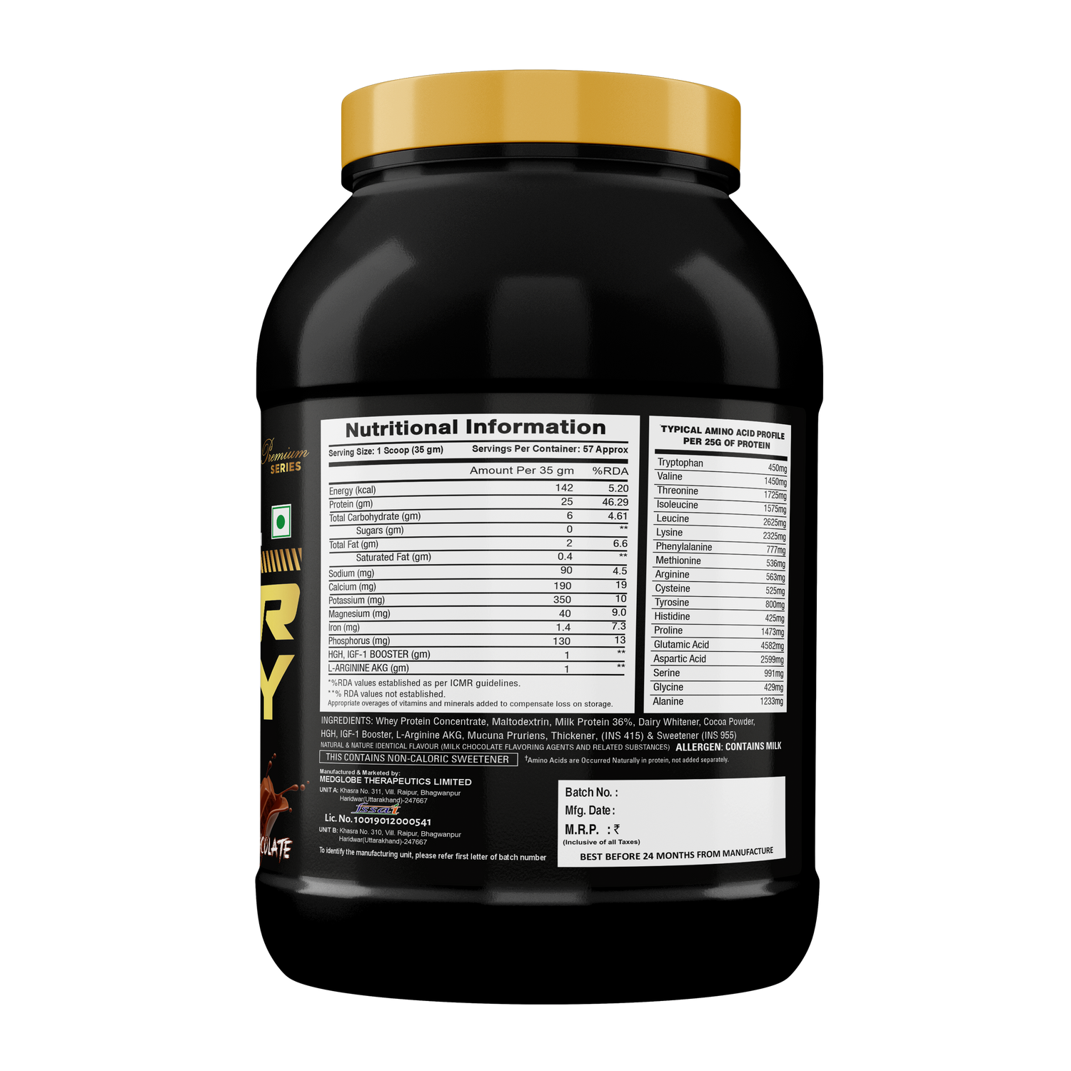 Eligator Nutrition Premium Series Super Whey 2 Kg