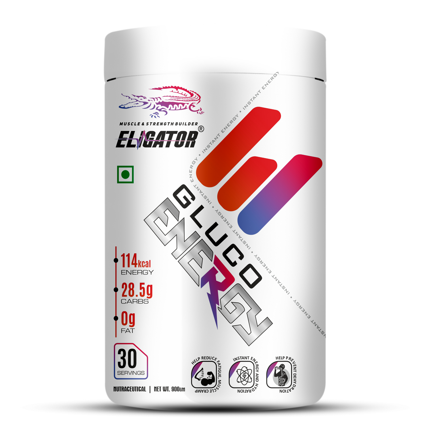 Eligator Nutrition Gluco Energy 900 Gm