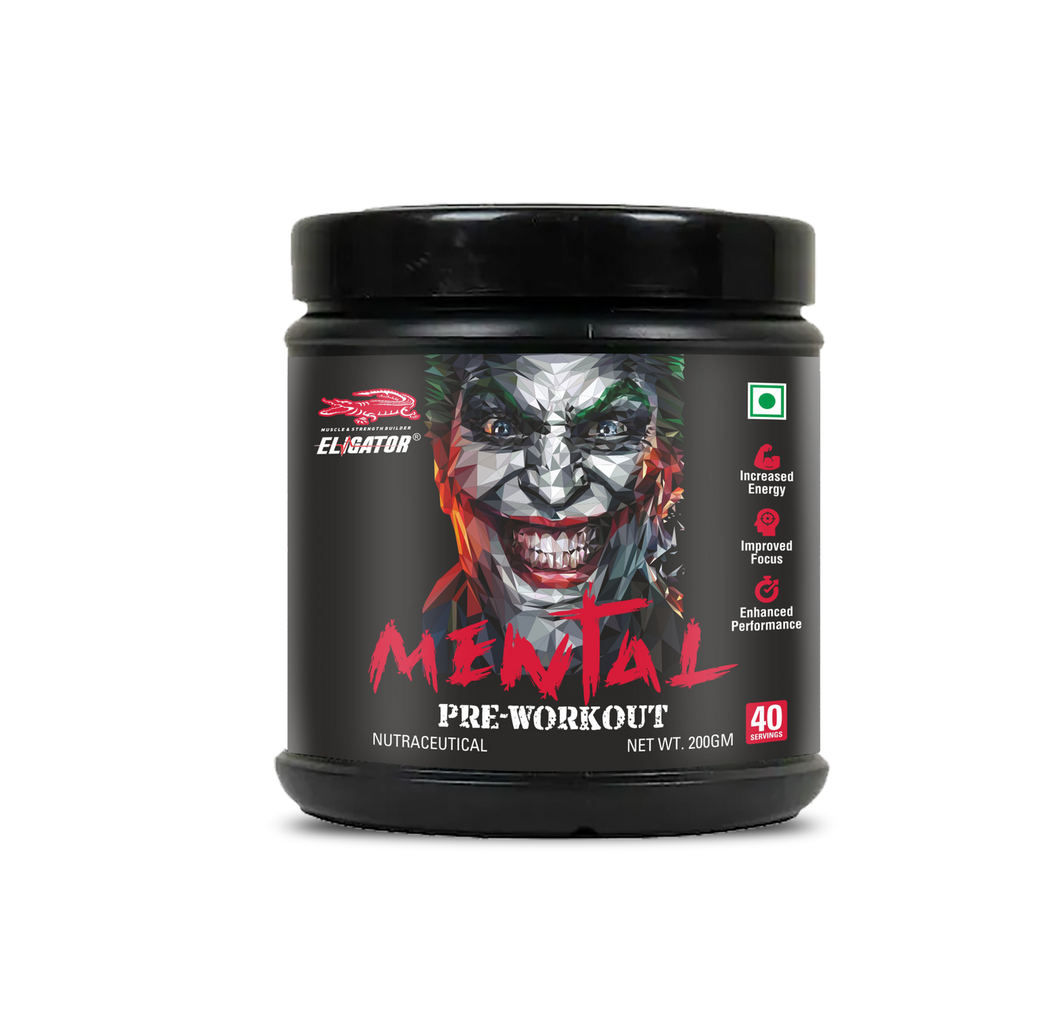 Eligator Mental Pre-Workout 40 Servings