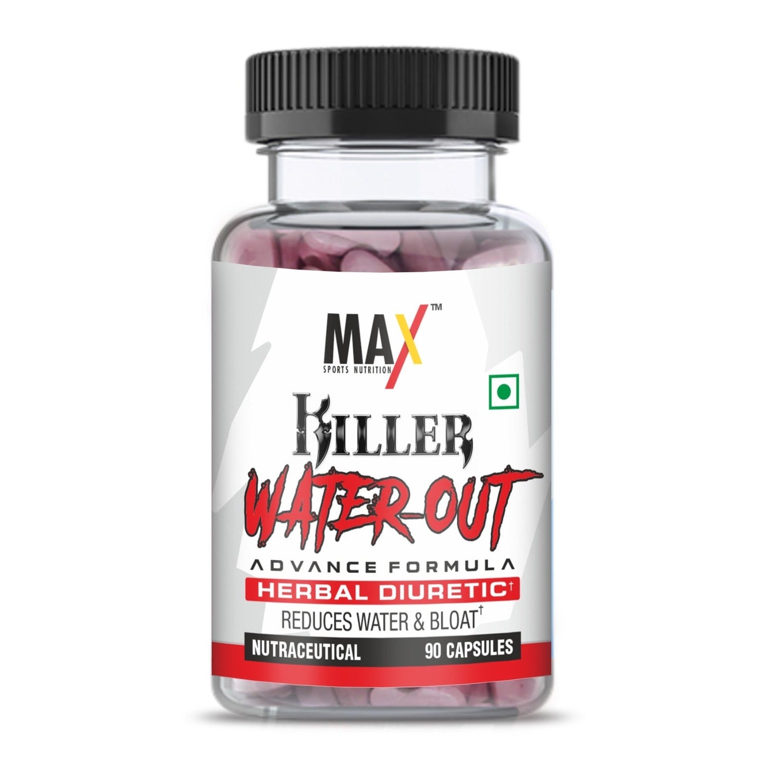 Max Sports Killer Water Out 90 Capsules