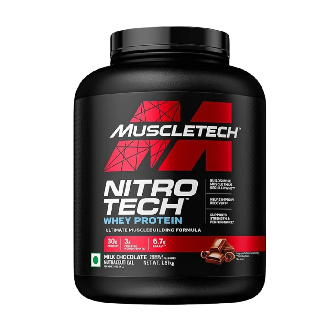 MUSCLE TECH NITROTECH WHEY PROTEIN