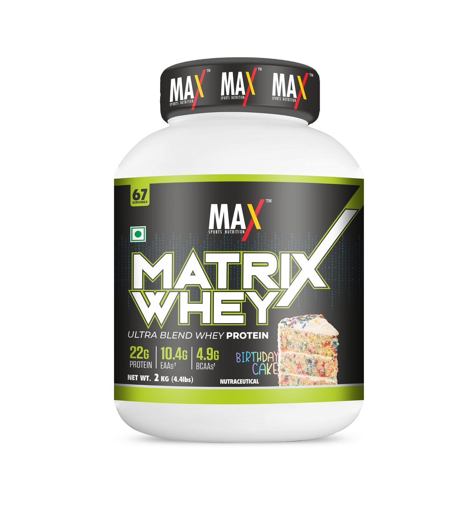Max Sports Nutrition Matrix Whey Protein 2 Kg