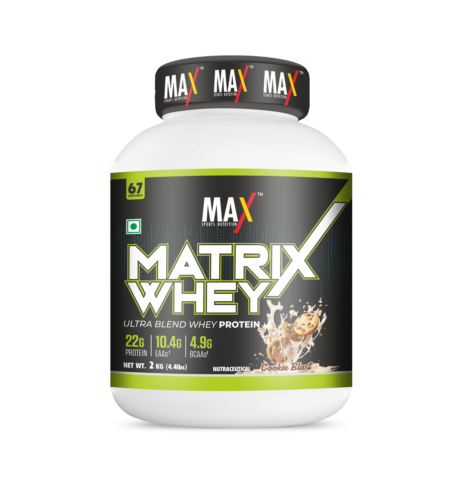 Max Sports Nutrition Matrix Whey Protein 2 Kg