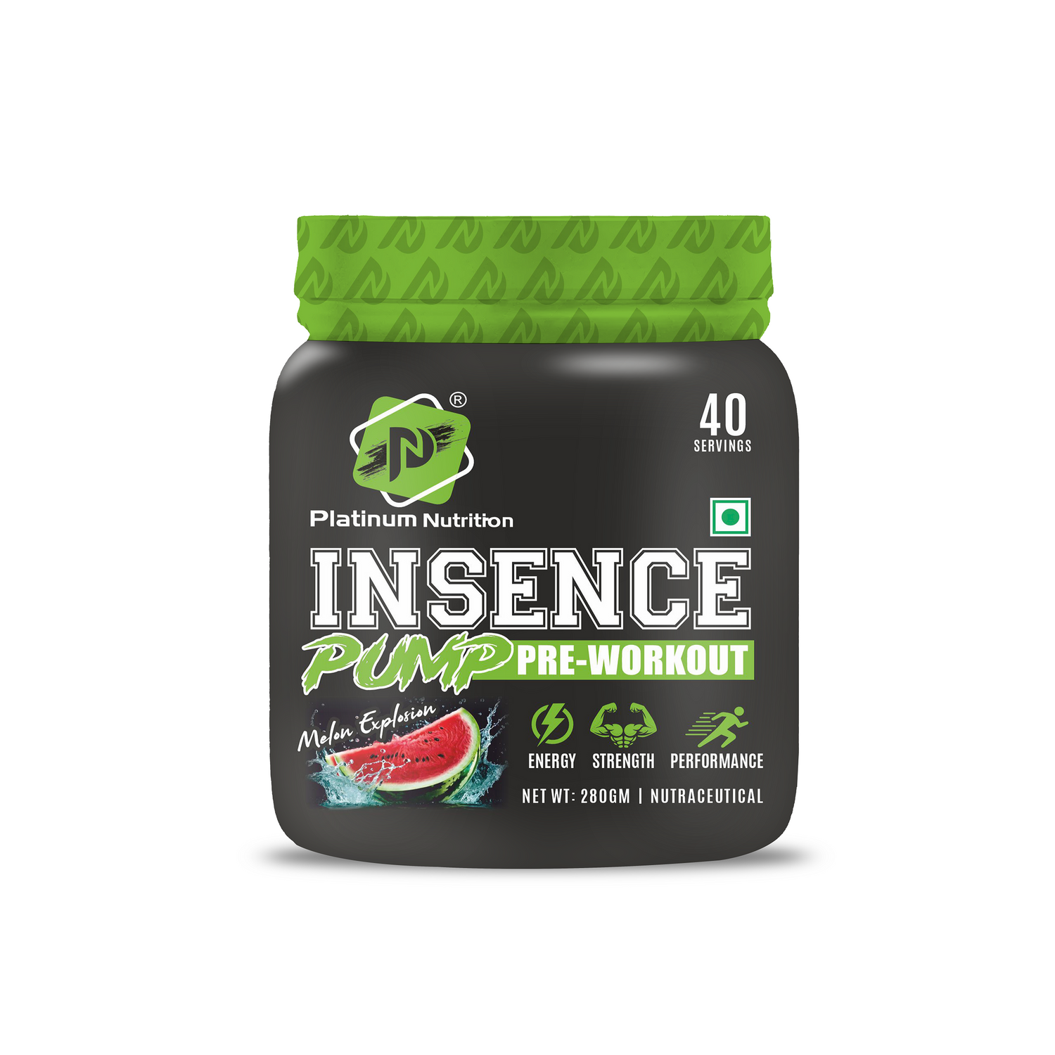 Platinum Nutrition Insence Pump Pre-Workout 40 Servings