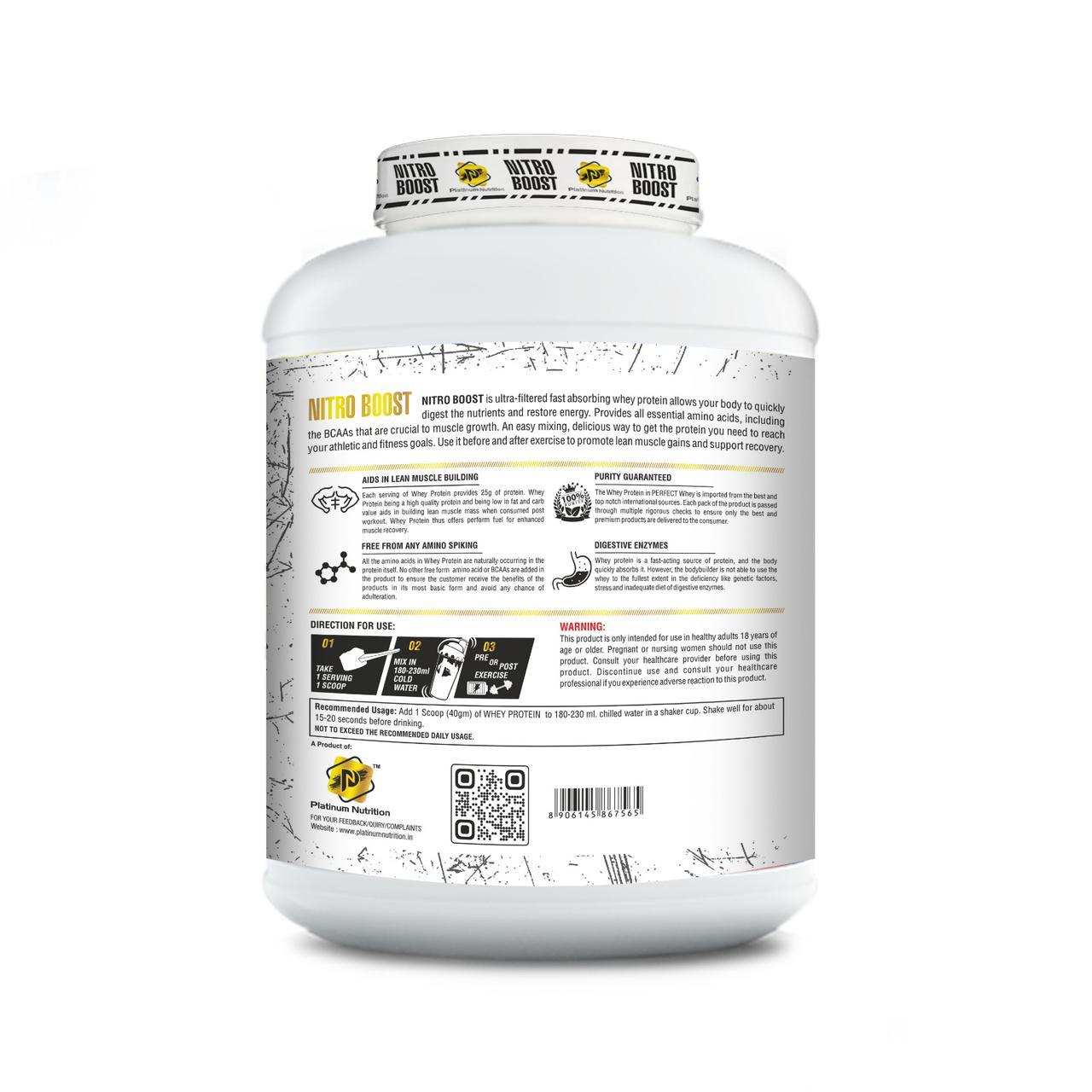 PLATINUM NUTRITION NITRO BOOST CHOCOLATE L