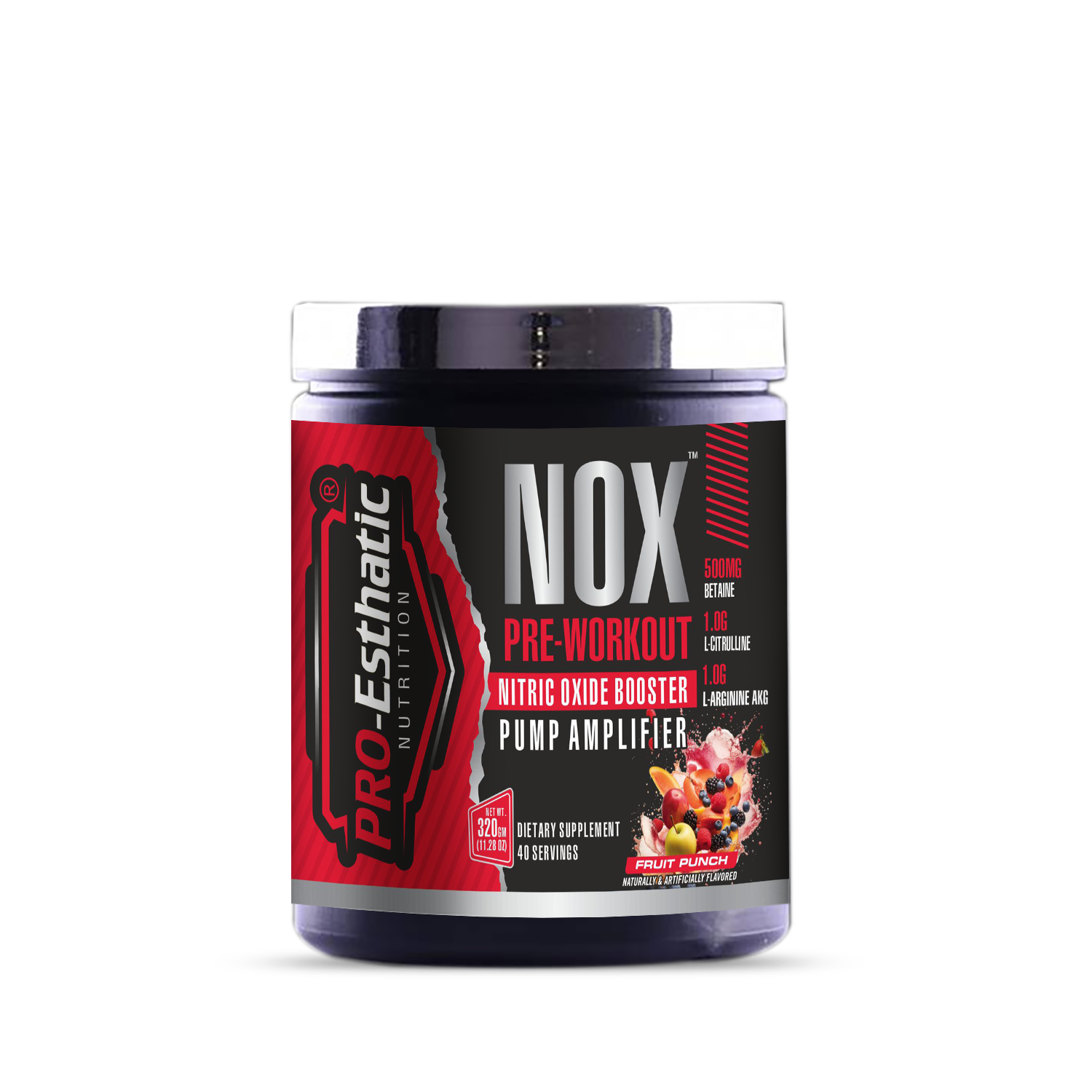 Pro-Esthatic NOX Pre Workout 40 Servings With Shaker