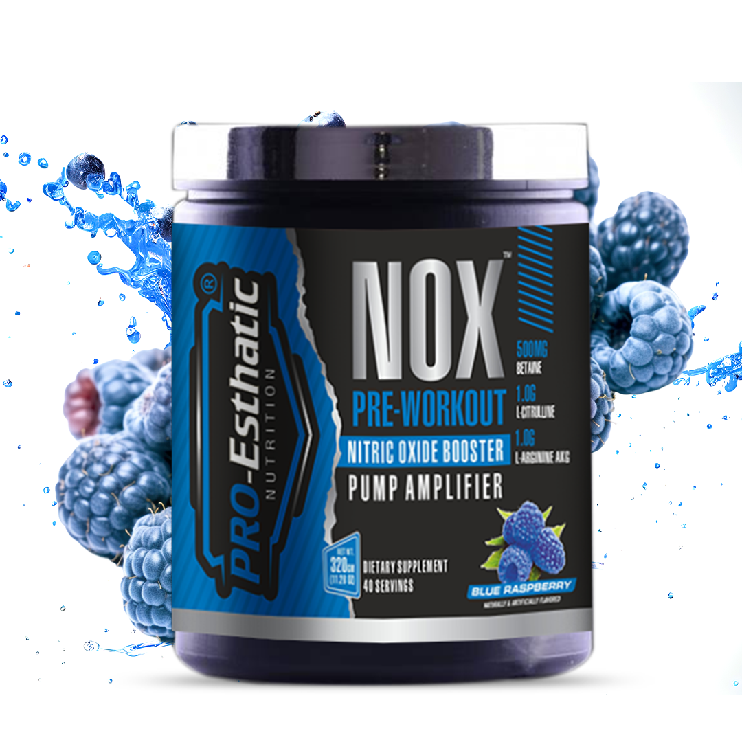 PRO ESTHATIC NOX PRE WORKOUT BLUE RASPBERRY