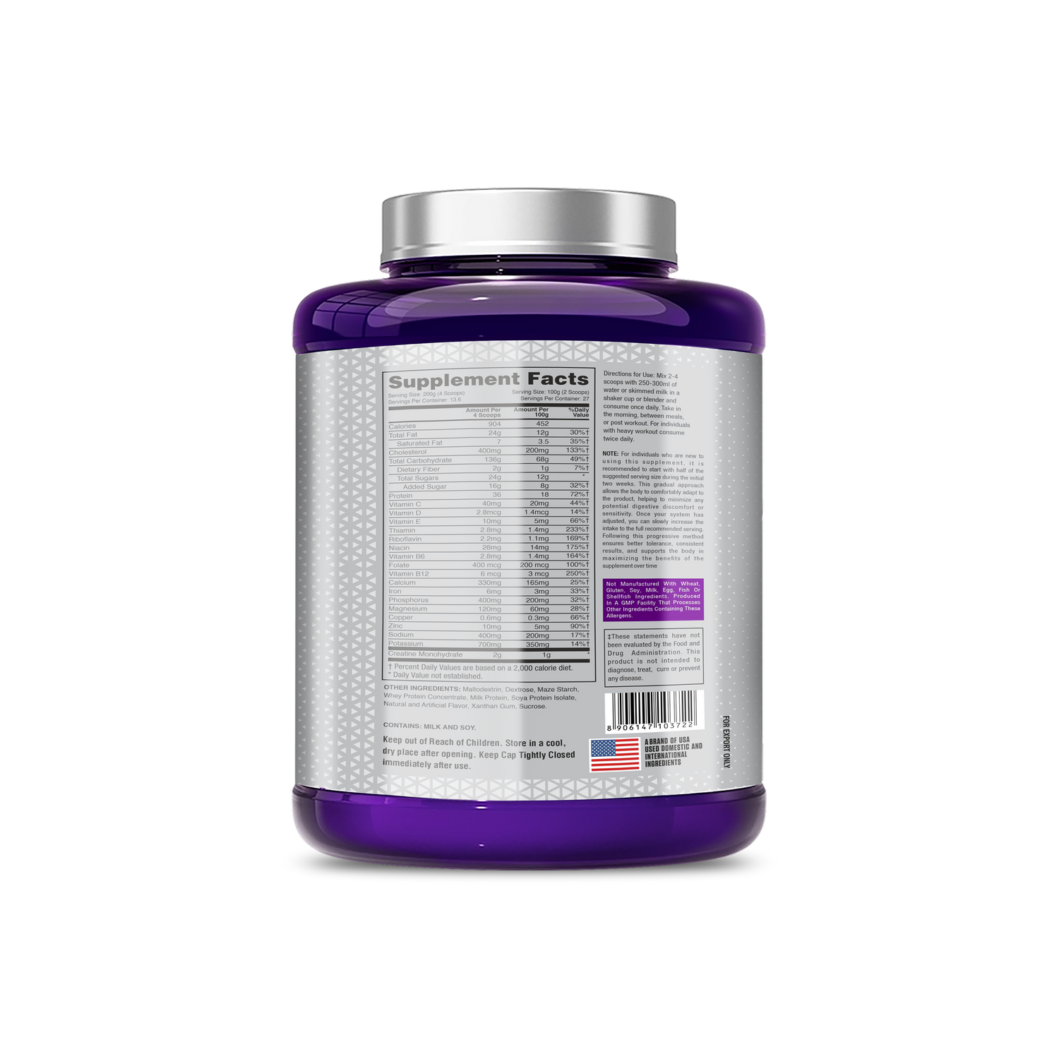 Pro Esthatic Isolate Whey Protein 2.26 Kg