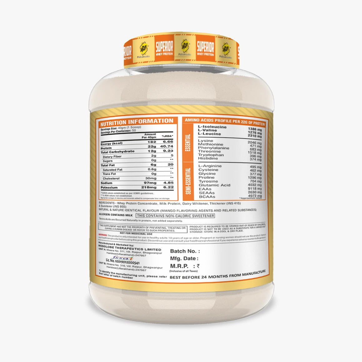 Platinum Nutrition Superior Whey 2 kg