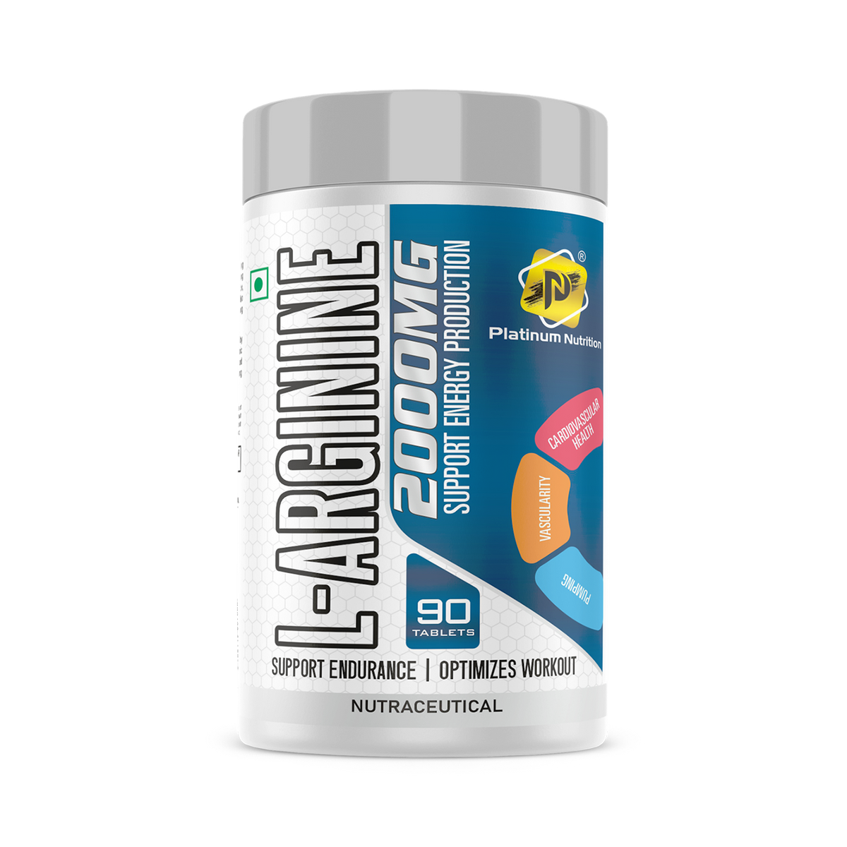 Platinum Nutrition L-Arginine 2000 Mg 90 Tablets