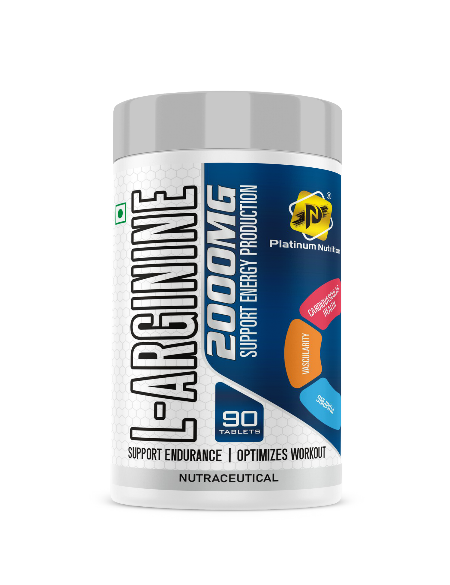 Platinum Nutrition L-Arginine 2000 Mg 90 Tablets