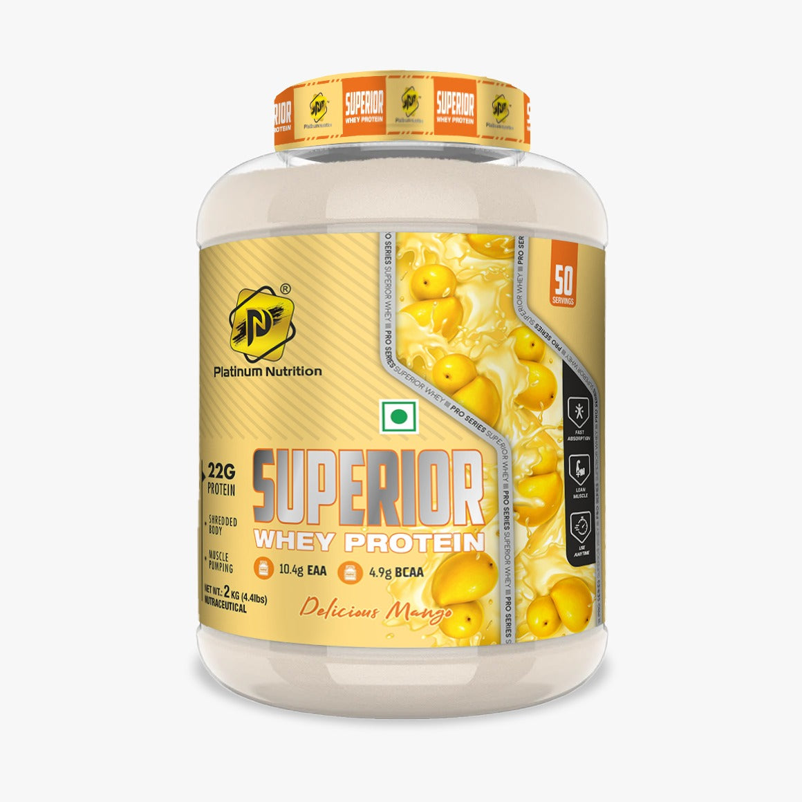 Platinum Nutrition Superior Whey Protein Mango