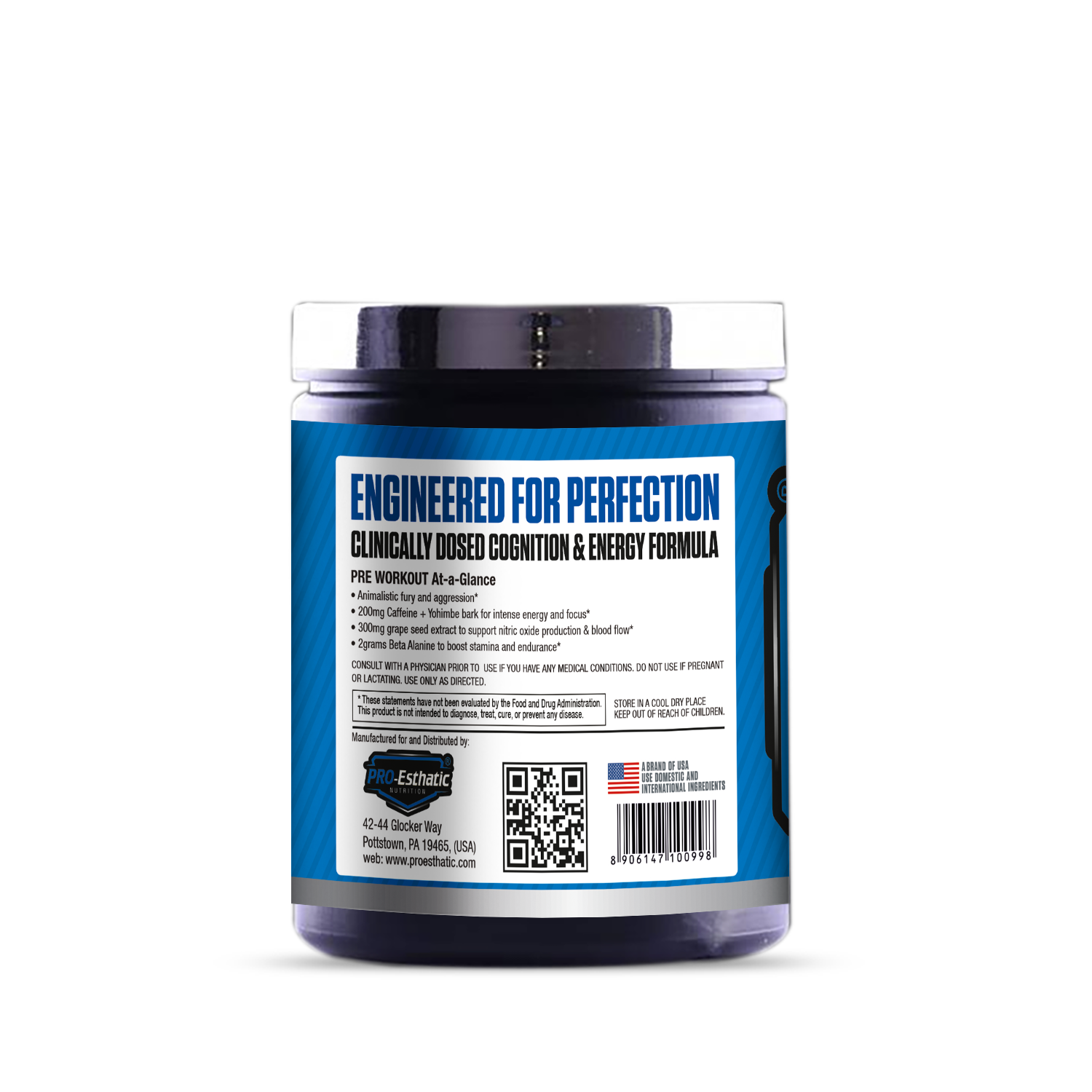 Pro-Esthatic NOX Pre Workout 40 Servings With Shaker