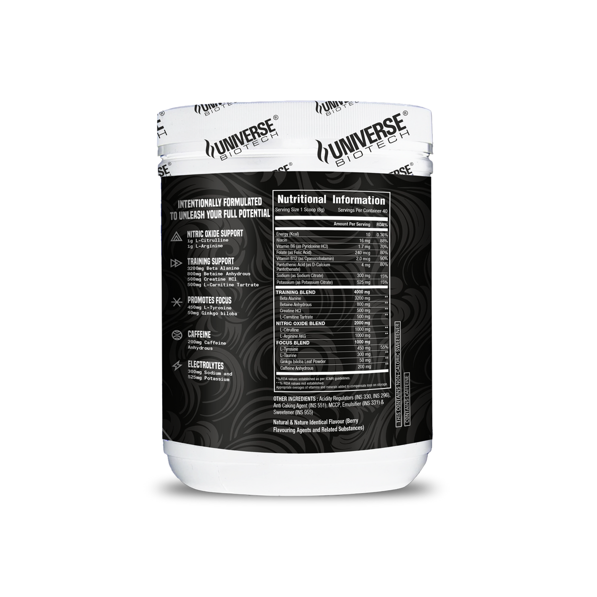 Universe Biotech Headshot Pre-Workout 40 Servings