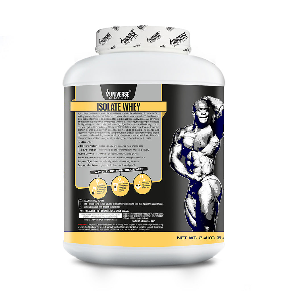 Universe Biotech Isolate Whey Protein 75 Servings