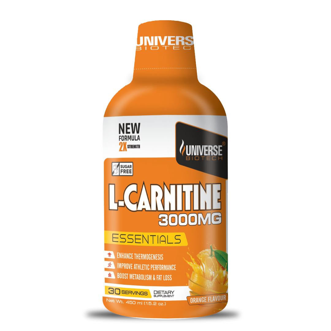 UNIVERSE BIOTECH L-CARNITINE LIQUID-ORANGE