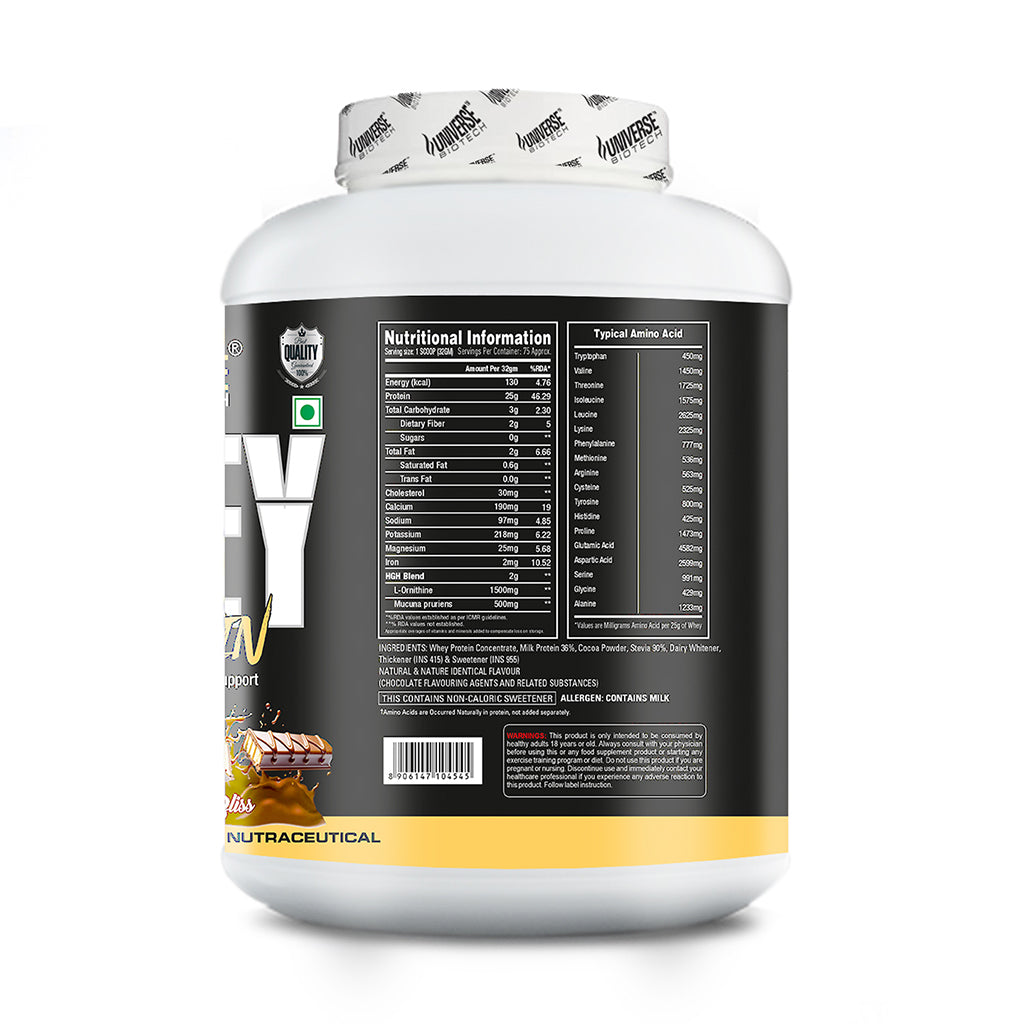 Universe Biotech Whey Protein 75 Servings